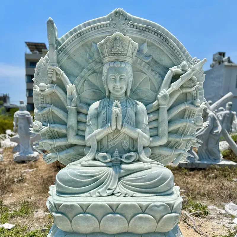Tượng Quan Âm Thiên Thủ Thiên Nhãn Tịnh Tâm