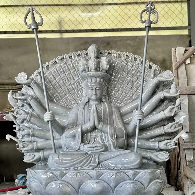 Tượng Quan Âm Thiên Thủ Thiên Nhãn Uy Nghi