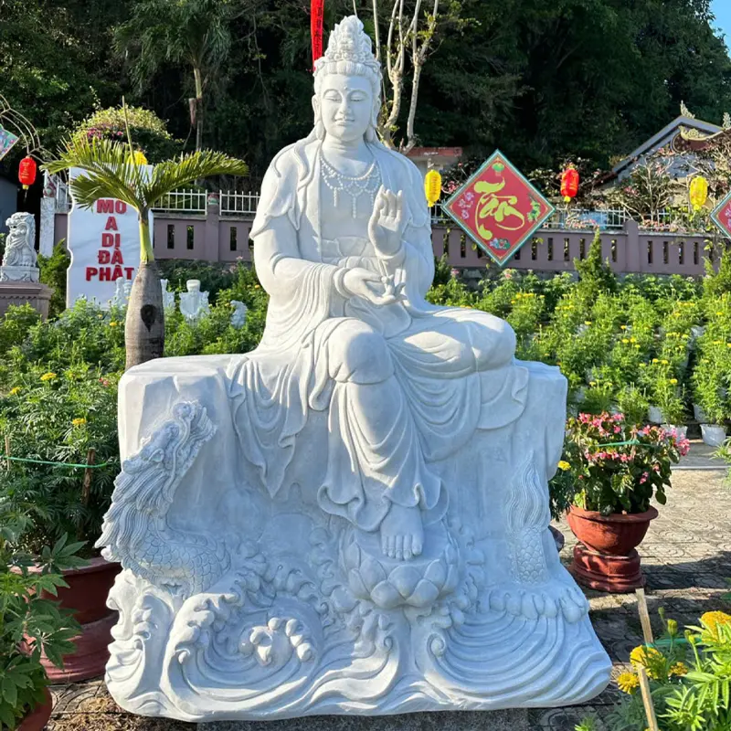 Quan Âm Tự Tại Tọa Long Liên Hoa