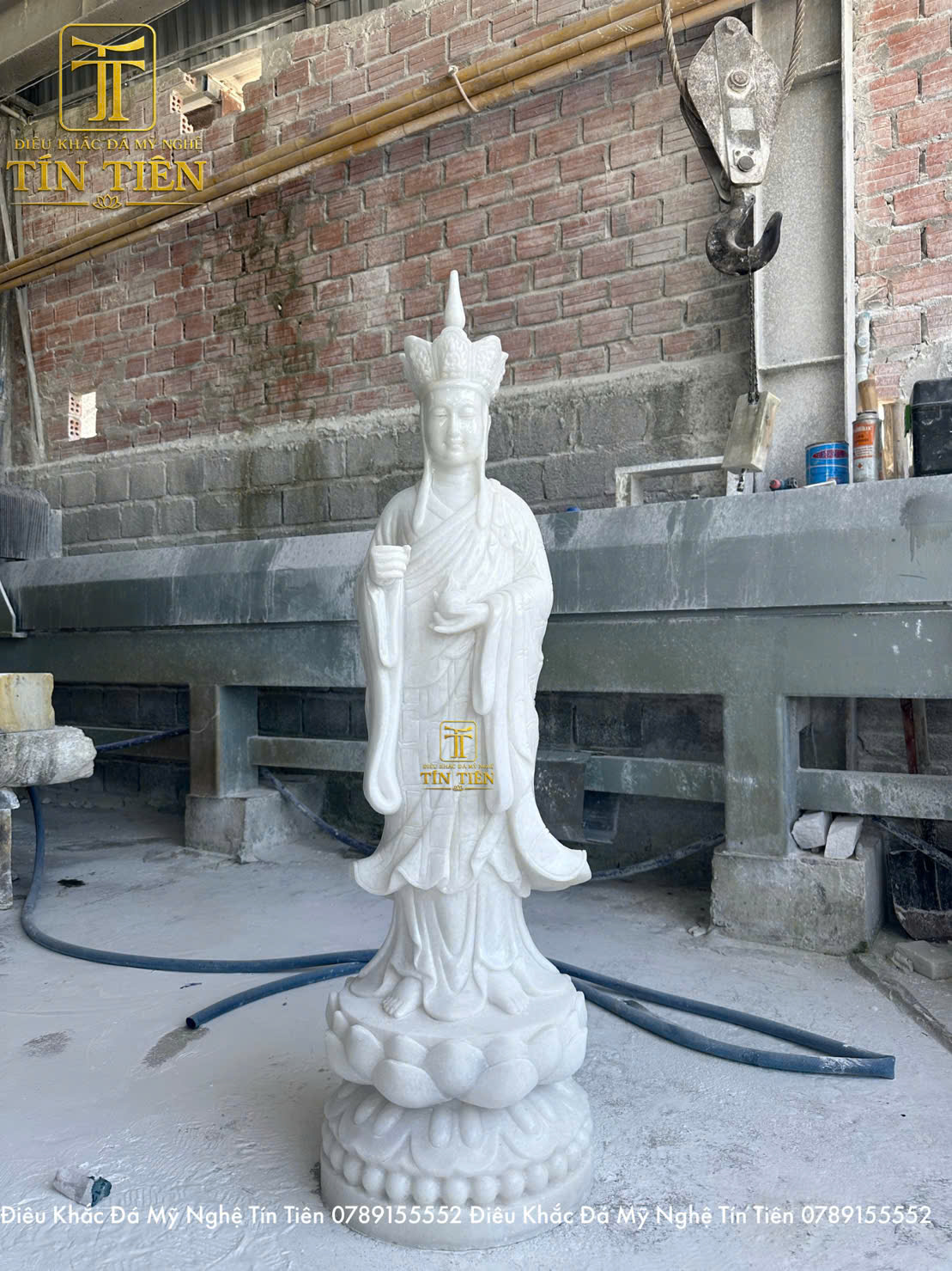 Tượng Địa Tạng Vương Bồ Tát Bằng Đá