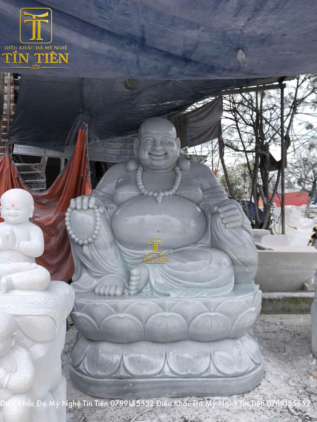 Tượng Phật Di Lặc Bằng Đá
