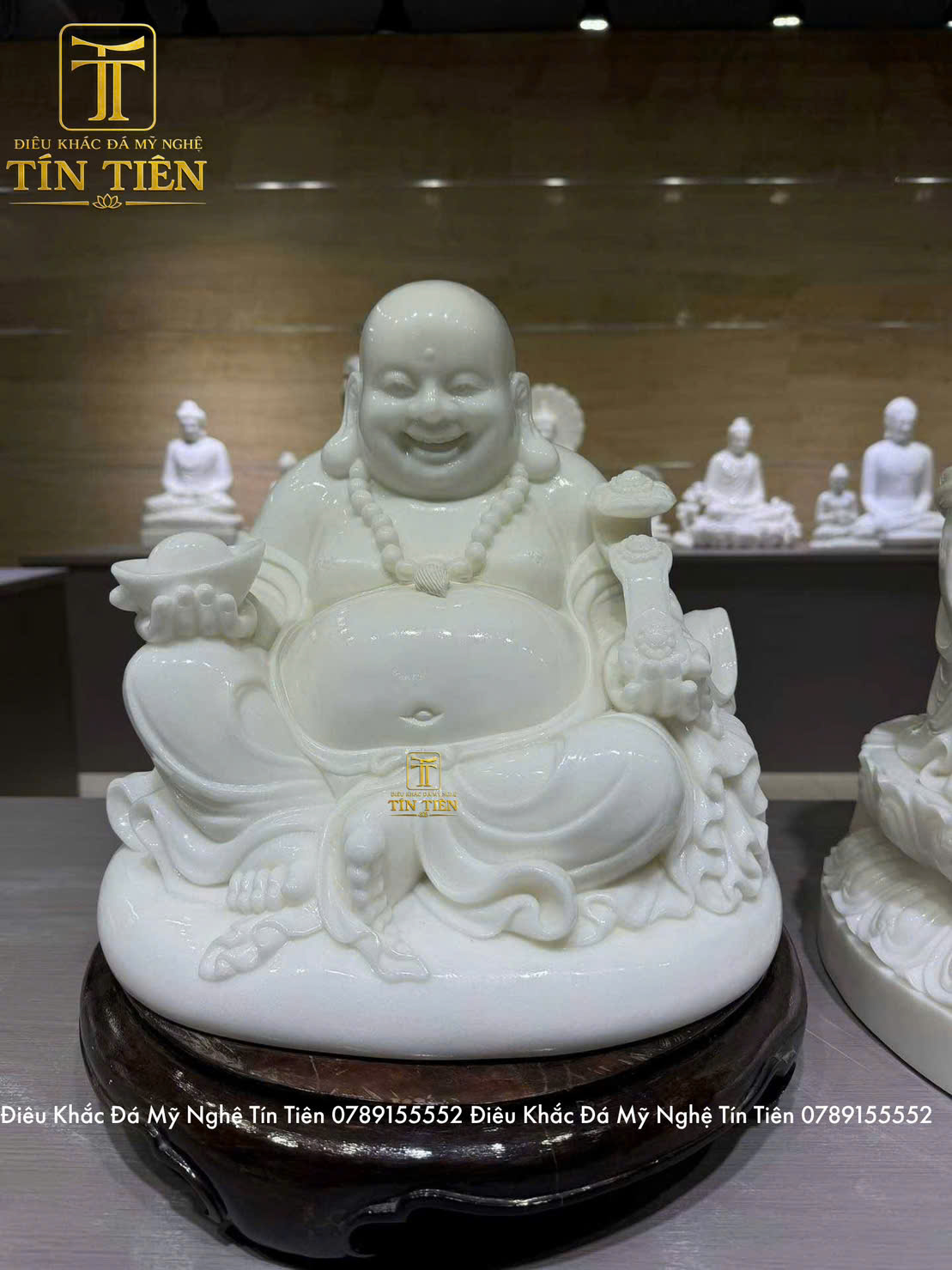 Tượng Phật Di Lặc Bằng Đá