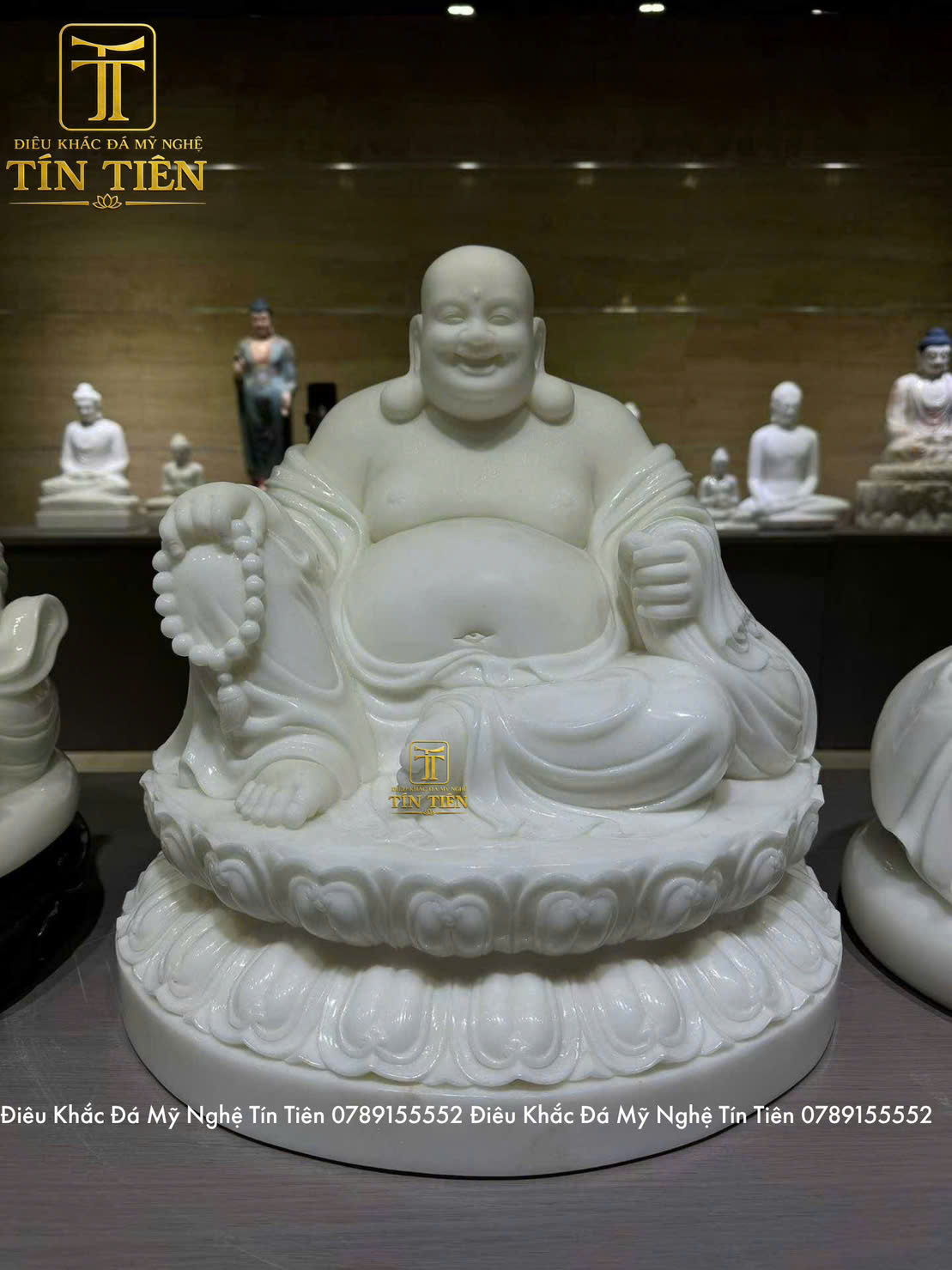 Tượng Phật Di Lặc Bằng Đá