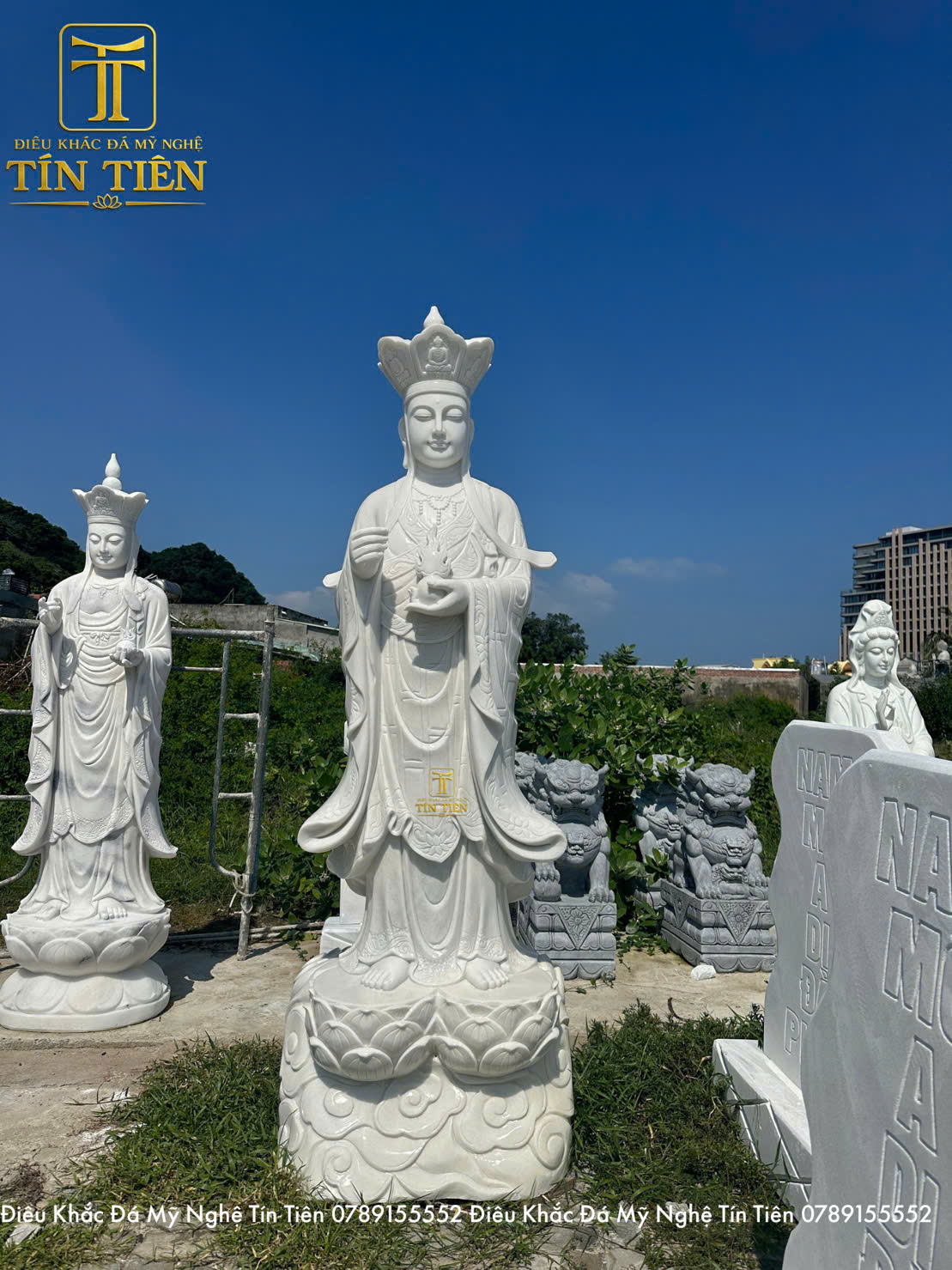 Tượng Địa Tạng Vương Bồ Tát Bằng Đá