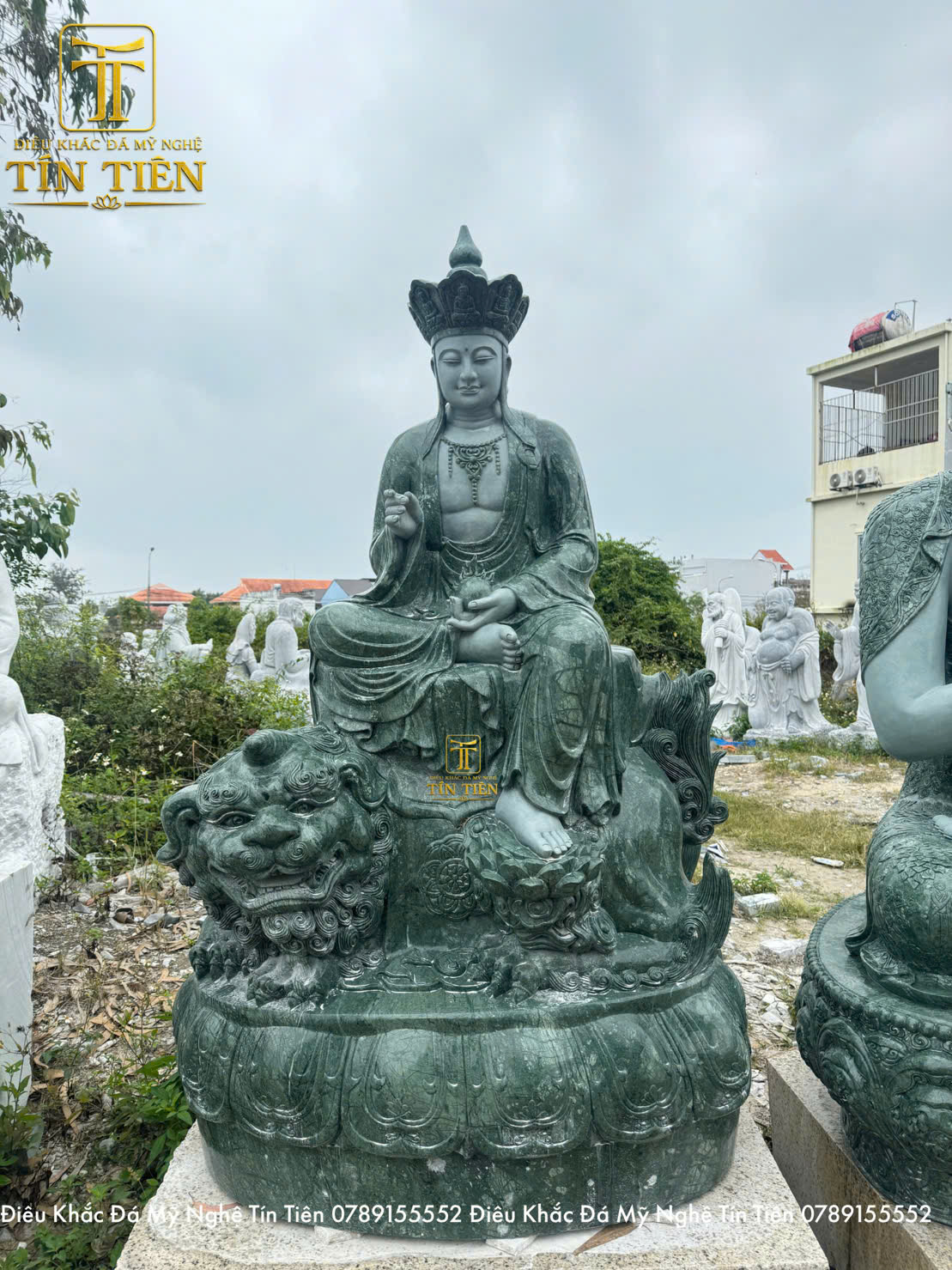 Tượng Địa Tạng Vương Bồ Tát Bằng Đá