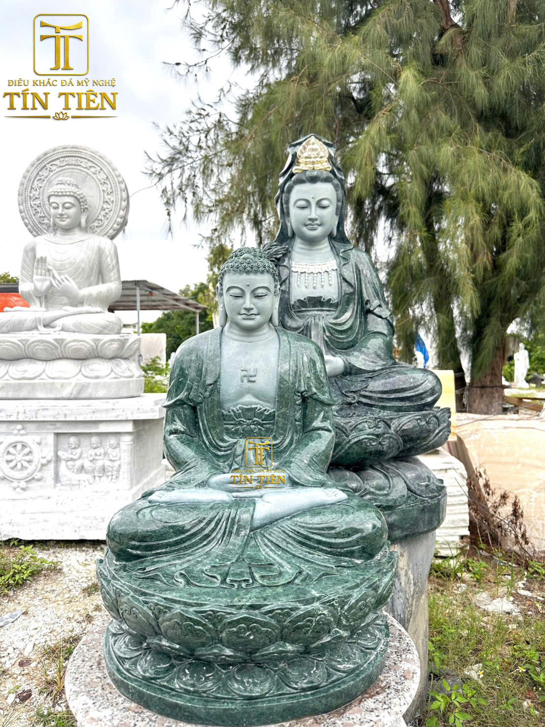 Tượng phật a di đà bằng đá